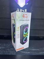 سماعة اسبيكر مع اضاءة rgb