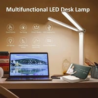 مصباح مكتب LED قابل للطي 2 في 1