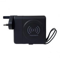 بطارية محمولة باور بانك شاحن لاسلكي 5 في 1 قابل لل...