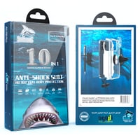 أجهز أيفون 14 | شاشة شفافة | بكج حماية 10في 1 من ش...