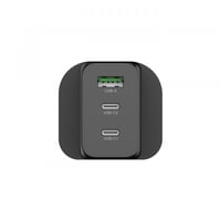 شاحن جداري ليفوري 65 واط منفذين USB-C ومنفذ USB-A