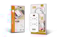 LDNIO SK4463 Tabletop Power Socket 250V QC3.0 4-Po...