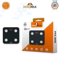 ميزان رقمي ذكي لاسلكي لقياس الوزن - اسود