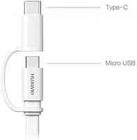 HUAWEI 2-In-1 Type C Data Charging Cord