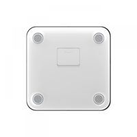 ميزان ذكي ليفوري رقمي لاسلكي لقياس الوزن - أسود