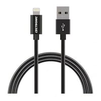 ليكترونيك كيبل شحن معدني، نوع A إلى لايتنينج، معتم...