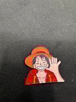 ملصق معدني لوفي