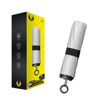 يوفو - مظلة شمسية للسيارة y4895 - فضي