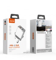 شاحن بيت مخرجPDومخرج USB شاحن سريع بقوة20وات من شر...