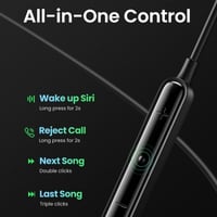 سماعة أذن يوجرين سلكية مع مايكرفون مدمج بوصلة آيفو...