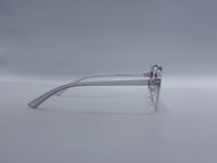 نظارة طبية نسائية هندسية من البلاستيك اللون بنفسجي...