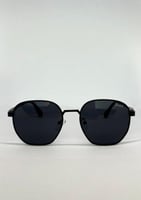 نظارة شمسية معدن رقم الموديل W1061BLACK اللون اسود