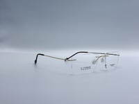 نظارة طبية بدون إطار (رملس) اللون ذهبي رقم الموديل...