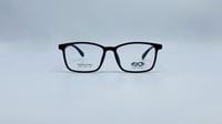 نظارة طبية بلاستيك مستطيلة اللون أسود 6827C2