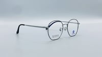 نظاره طبية هندسية من التيتانيوم اللون فضي أسود 286...
