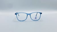 نظاره طبية مربعة من البلاستيك اللون شفاف أزرق رقم...