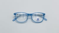 نظاره طبية مربعة من البلاستيك اللون شفاف أزرق رقم...