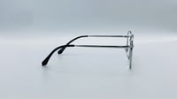 نظاره طبية هندسية من التيتانيوم اللون فضي أسود رقم...