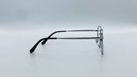 نظاره طبية هندسية من التيتانيوم اللون فضي أسود رقم...