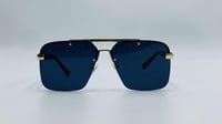 نظارة شمسية معدن طيار(افياتور) اللون أسود*ذهبي رقم...