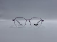 نظارة طبية نسائية هندسية من البلاستيك اللون بنفسجي...