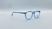 نظاره طبية مربعة من البلاستيك اللون شفاف أزرق رقم...