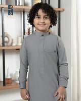 ثوب الهيبة رصاصي