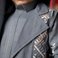 طقم الفخامة الشتوي ( سماوي )