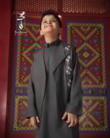 طقم الفخامة الشتوي ( رصاصي )