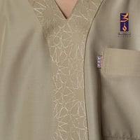 قميص نوم برجة ( لون كموني )