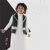 سديري دبل فيس 3 ( أسود+رصاصي )