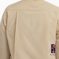 ثوب كويتي (عاجي )