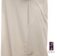 ثوب كويتي ( بيج )