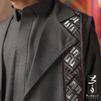 طقم الفخامة الشتوي ( رصاصي )