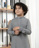 ثوب الهيبة رصاصي