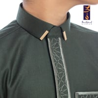 ثوب اندلسي شتوي ( زيتي )