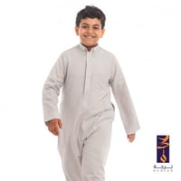 ثوب كلاسيك ( رمادي فاتح ) 2