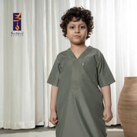 قميص نوم برجة ( لون زيتي )