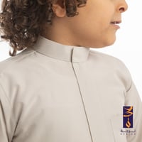 ثوب كويتي ( بيج )