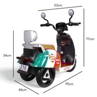 دباب أطفال ثلاث كفرات كلاسيكي لعمر 2 إلى 6 سنوات