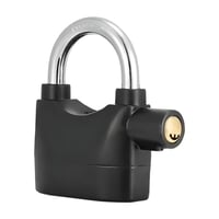 قفل ضد السرقة قفل انذار السرقة الأصلي بثلاث مفاتيح