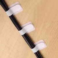 أربطة كابلات قابلة لإعادة الاستخدام 10 قطع منظم أس...