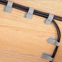 أربطة كابلات قابلة لإعادة الاستخدام 10 قطع منظم أس...