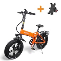 دراجة برتقالية + حامل للجوال - 2824 ر.س