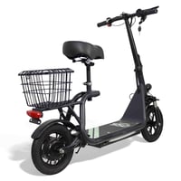 سكوتر كهربائي للكبار S12 48v 500w موديل 2025 كفرات...