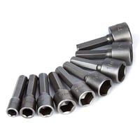 مجموعة مفكات سداسية من 9 قطع من 5 إلى 13 مللي