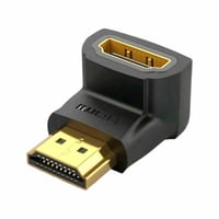 محول HDMI 45 درجة من ذكر إلى أنثى منفذ HDMI منحني