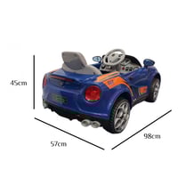 سيارة أطفال كهربائية رياضية بمحركين + شاحن سريع