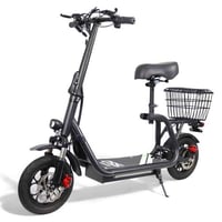 سكوتر كهربائي للكبار S12 48v 500w موديل 2025 كفرات...