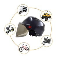 خوذة رأس لركوب الدراجات والسكوترات مقاومة للكسر